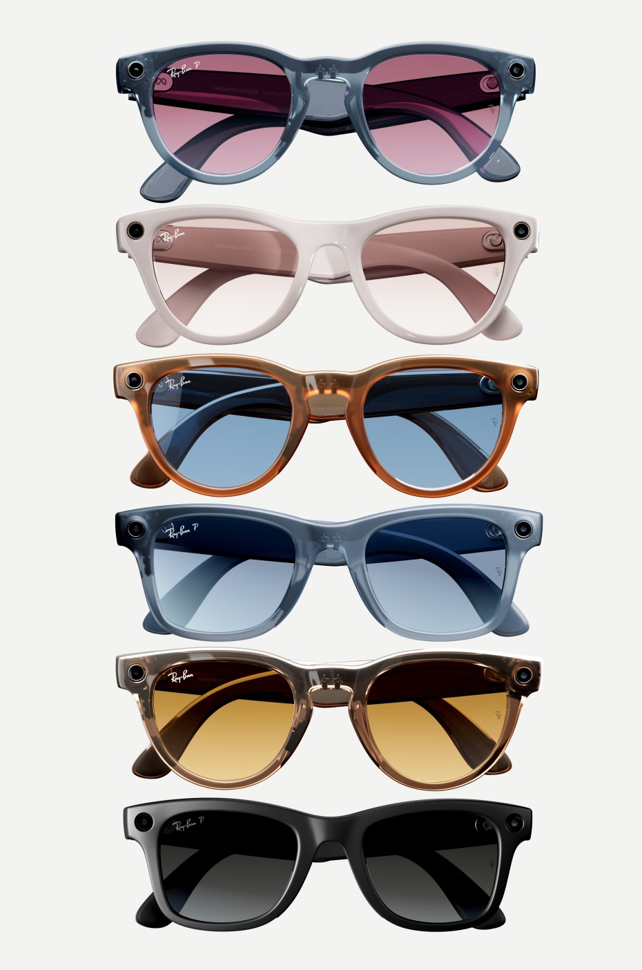 Ray-Ban Meta: Verschiedene Brillen